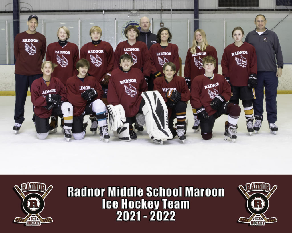 2021 - 2022 Middle School Maroon Team