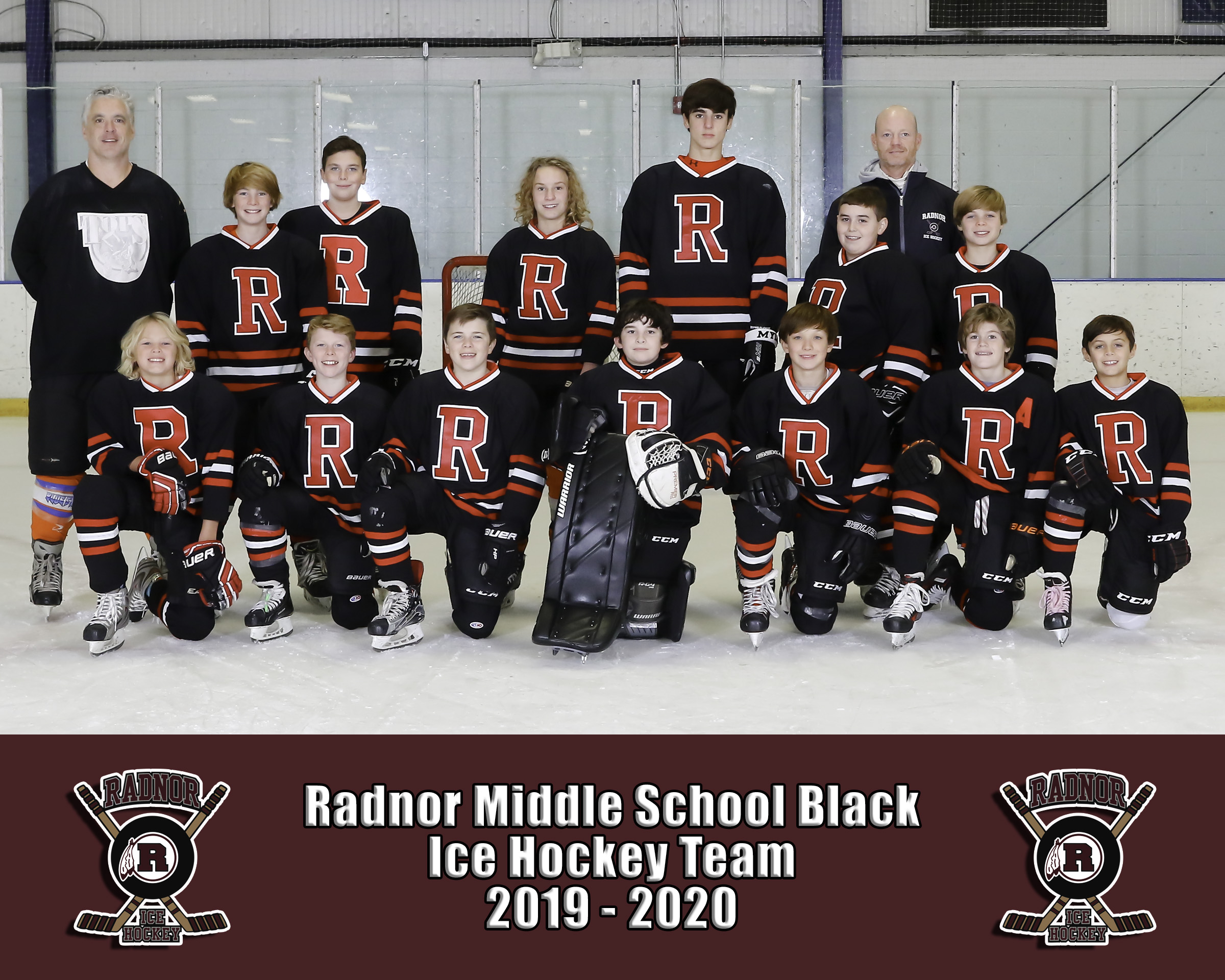 2019 - 2020 Middle School Black Team