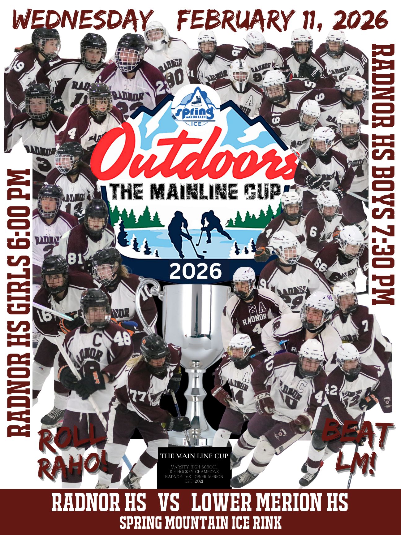 The Main Line Cup Varsity Poster 2026